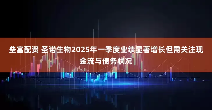 垒富配资 圣诺生物2025年一季度业绩显著增长但需关注现金流与债务状况
